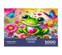 Frog Puzzle Da 1000 Pezzi Per Chi Ama I Paesaggi Urbani: Ricrea Città Famose E Migliora La Memoria!