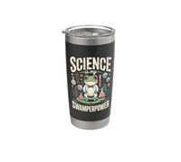 Frog Scienziato Scienza è il mio Swamperpower Bicchiere termico in acciaio inox doppia parete