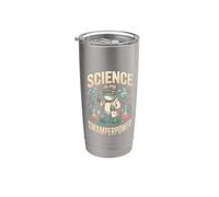 Frog Scienziato Scienza è il mio Swamperpower Bicchiere termico in acciaio inox doppia parete