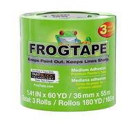 Frog Tape Confezione multipla da 36 mm x 55 m, confezione da 3