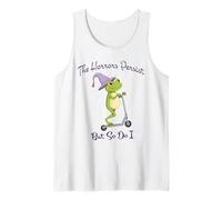 Frog The Horrors Persist But So Do Frog Funny Men Women Canotta