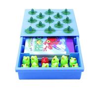 Frog The Peg Solitaire Jumping Board Game Children Intellect Chess Toys Game