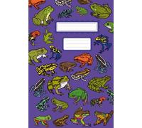 Frog Thoughts After Dark: Dark Purple Pastel Notebook for Nighttime Doodles and Moody Musings: Funny Kawaii Frog Journal with Matte Softcover and 120 ... Students, Night Writers, and Silly Schemers