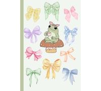 Frog With Bows Notebook: Cute Frog With Bows | Feminine & Cottagecore Aesthetic | Lined Journal for Friends and Family: Cute gift for Friends and Family