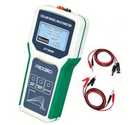 FrogBro Pannello solare EY-1800 W, multimetro migliorato, con display LCD trasparente, strumento Smart MPPT per test solari
