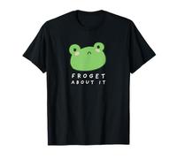 Froget About It - Cute Grumpy Aesthetic Frog Maglietta