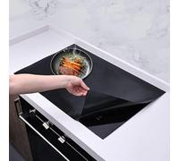 Frogetu 1 pezzi 52×78cm Tappetino Protettivo per Piano Cottura a Induzione in Silicone,Tappetino per piano cottura a Induzione,Tappetino in Silicone Antiscivolo,Resistente al Calore