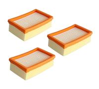 Frogetu 3 Pezzi Filtro di Ricambio per Aspirapolvere Kärcher,Filtro a Pieghe Piatte Adatto per WD4,WD5,WD6,MV4,MV5,MV6,Filtri a Pieghe Piatte,Filtri per Aspirapolvere Kärcher