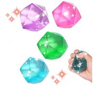 Frogetu 4 Pezzi Palline Antistress,Antistress Adulti Motivazionali,Squeeze Giocattoli,per Alleviare L'ansia e Gestire la Rabbia Come Regalo,per Festa,Premi,Regali di Compleanno