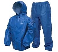 FROGG TOGGS PRO Lite Rain Suit, Waterproof, Breathable, Dependable Wet Weather Protection Tuta Antipioggia, Blu Reale, M/L Unisex-Adulto