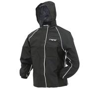 Frogg Toggs Women's Road Toad Reflective Jacket Black Large