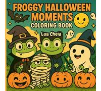 Froggy Halloween Moments: Coloring Book
