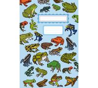 Frogs in Soft Scribbles - Baby Blue Pastel Journal for Nature Enthusiasts, Gentle Thinkers, and Animal Fans Who Love Minimal Stationery and Calm ... Pages for Students, Writers, and Dreamers