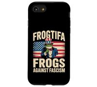 Frogtifa Rane contro il fascismo Bandiera Resistere No Kings Oregon Custodia per iPhone SE (2020) / 7/8