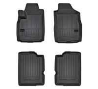 Set 4 Tappetini Tappeti PRO LINE 3D Gomma per FIAT PANDA 169 II dal 2003 al 2011