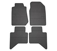 FROGUM El Toro Set di tappetini in gomma per Isuzu D-MAX II 2011-2019 | Materiale resistente | Bordo protettivo di 1-5, cm