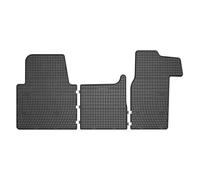 FROGUM El Toro Set di tappetini in gomma per Nissan NV400 dal 2011, per Opel Movano B dal 2010, per Renault Master III 2010-2019 | Materiale resistente | Bordo protettivo di 1-5, cm