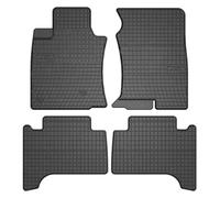 FROGUM El Toro Set di tappetini in gomma per Toyota Land Cruiser J120 dal 2002, per Toyota Land Cruiser J150 Prado dal 2009 | Materiale resistente | Bordo protettivo di 1-5, cm