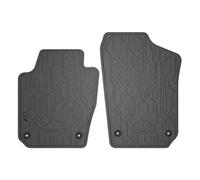 FROGUM NOMAD Tappetini in gomma anteriori per tutte le stagioni per SEAT Ibiza IV 2008-2017, per Skoda Fabia III 2014-2022 | Materiale resistente | Bordo protettivo di 1,5 cm