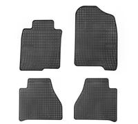 FROGUM Tappetini Gomma per NISSAN NP300 Navara Pickup (D23) Anteriore e nero