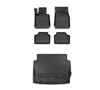 FROGUM ProLine 3D Esclusivi Tappetini auto in gomma e vasca baule bagagliaio con logo su misura per BMW Serie 1 F20 2011-2019I I bordi più alti