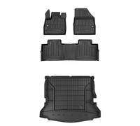 FROGUM ProLine 3D Esclusivi Tappetini auto in gomma e vasca baule bagagliaio su misura per Renault Espace V 2014-2022 | I bordi più alti