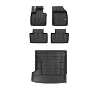 FROGUM ProLine 3D Esclusivi Tappetini auto in gomma e vasca baule bagagliaio su misura per Volvo XC90 II dal 2014 | I bordi più alti