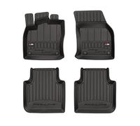 Frogum Tappetini in gomma 3D407275 neri anteriori e posteriori