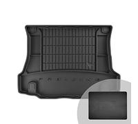 FROGUM ProLine 3D Esclusivo Tappetino Vasca Baule Bagagliaio in gomma perfetto per Ford Focus I 1998-2004 | Comodo organizzatore | Bordi più alti