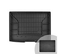 FROGUM ProLine 3D Esclusivo Tappetino Vasca Baule Bagagliaio in gomma perfetto per Ford Focus IV dal 2018 | Comodo organizzatore | Bordi più alti