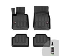 FROGUM ProLine 3D Set Esclusivo di tappetini auto per BMW Serie 1 F20 2011-2019 | Materiale TPE durevole | Bordini più alti