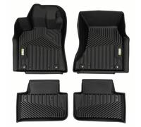 FROGUM Race Rock Tappetini auto 2in1 TPE + velutto su misura per Porsche Macan I 2013-2024 I I bordi più alti a 20 cm