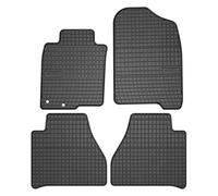 FROGUM Tappetini Gomma per NISSAN NP300 Navara Pickup (D23) Anteriore e nero