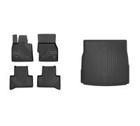 Frogum Set Di Tappetini Per Auto + Vassoio Per Bagagliaio Alfa Romeo Stelvio 949