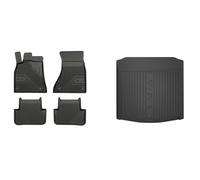 Frogum Set Di Tappetini + Vasca Per Bagagliaio Laderaumwanne Per Audi A4 8K2 B8