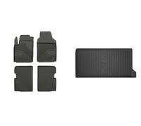 Frogum Set Di Tappetini + Vasca Per Bagagliaio Laderaumwanne Per Fiat 500 312
