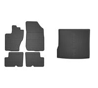 Frogum Set Di Tappetini + Vasca Per Bagagliaio Per Dacia Duster