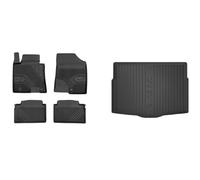 Frogum Set Di Tappetini + Vasca Per Bagagliaio Per Hyundai I30 GD