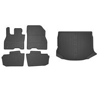 Frogum Set Di Tappetini + Vasca Per Bagagliaio Per Nissan Leaf ZE1