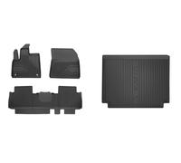 Frogum Set Di Tappetini + Vasca Per Bagagliaio Per Peugeot Rifter