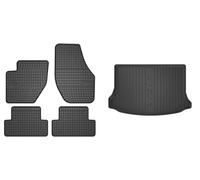 Frogum Set Di Tappetini + Vasca Per Bagagliaio Per Volvo V40 Berlina 525 526