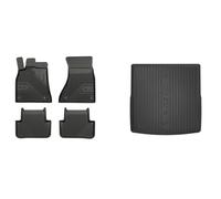 Frogum Tappetini Auto Tappeto + Copri Baule per Audi A4 Avant 8K5