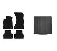 Frogum Tappetini Auto Tappeto + Copri Baule per Audi A4 Avant 8W5