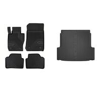Frogum Tappetini Auto Tappeto + Copri Baule per BMW 3er Parabrezza Touring