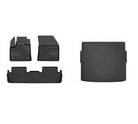 Frogum Tappetini Auto Tappeto + Copri Baule per DS DS7 Crossback J4 Jc Jr