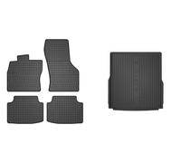 Frogum Tappetini Auto Tappeto + Copri Baule per VW Passat Variant 3G5