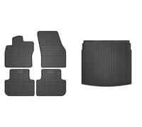 Frogum Tappetini Auto Tappeto + Copri Baule per VW Tiguan Allspace BW2