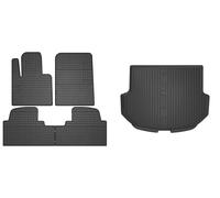 Frogum Tappetini + Copri Baule per Hyundai Santa Fé III Scatola / SUV DM