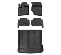 Frogum TPE Pro-Line Tappetini+Portabagagli Set per Audi Q7 I 2005-2015 TPE set d