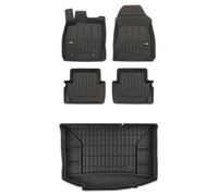Frogum TPE Pro-Line Tappetini+Portabagagli Set per Ford Fiesta VI 2008-2017 TPE